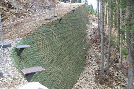 Terre rinforzate : Terre armate per stabilizzazione di scarpate e rilevati